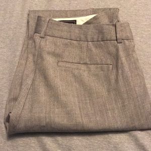 J Crew gray cafe capri pants